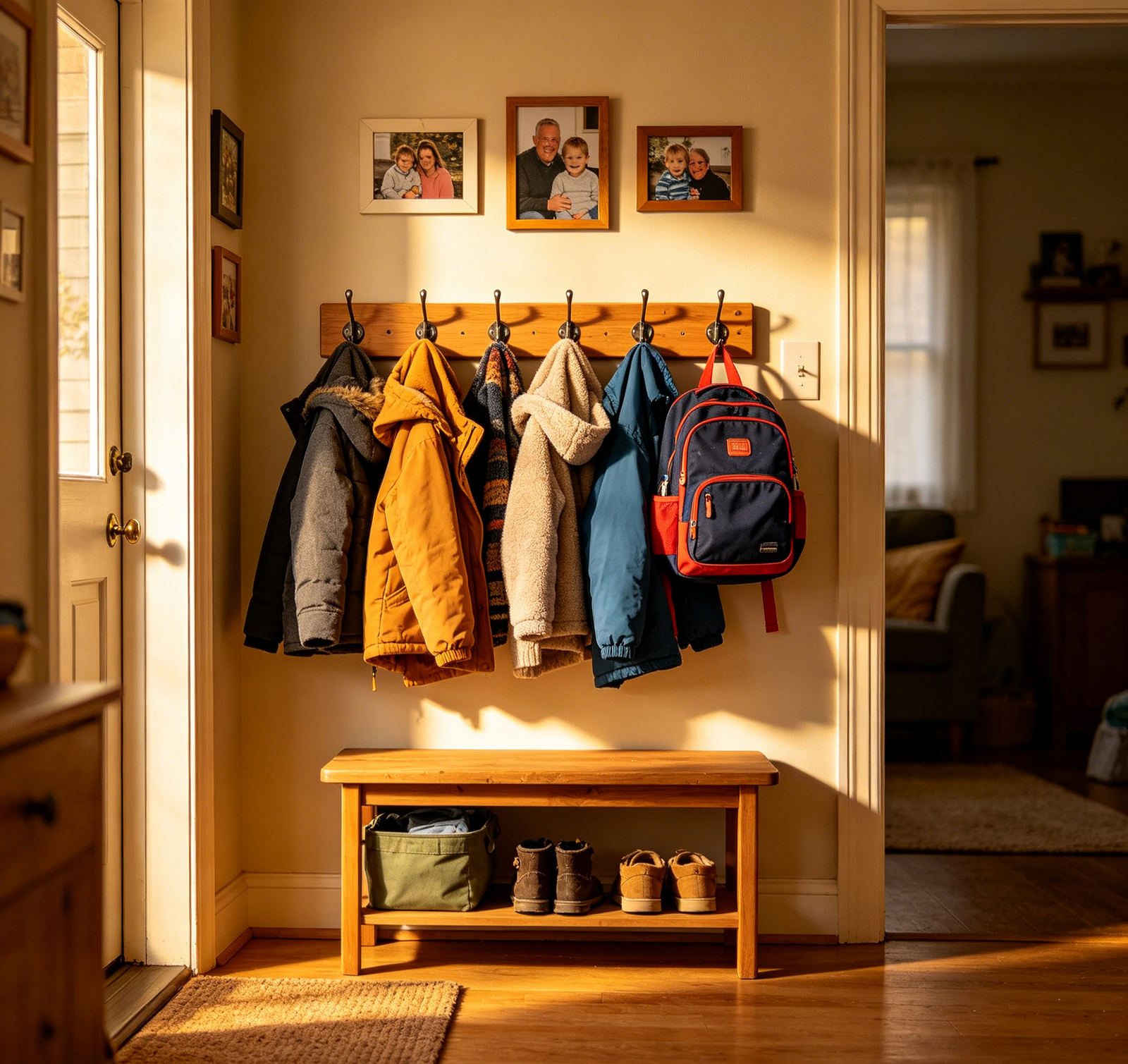 Family Size Coat Rack